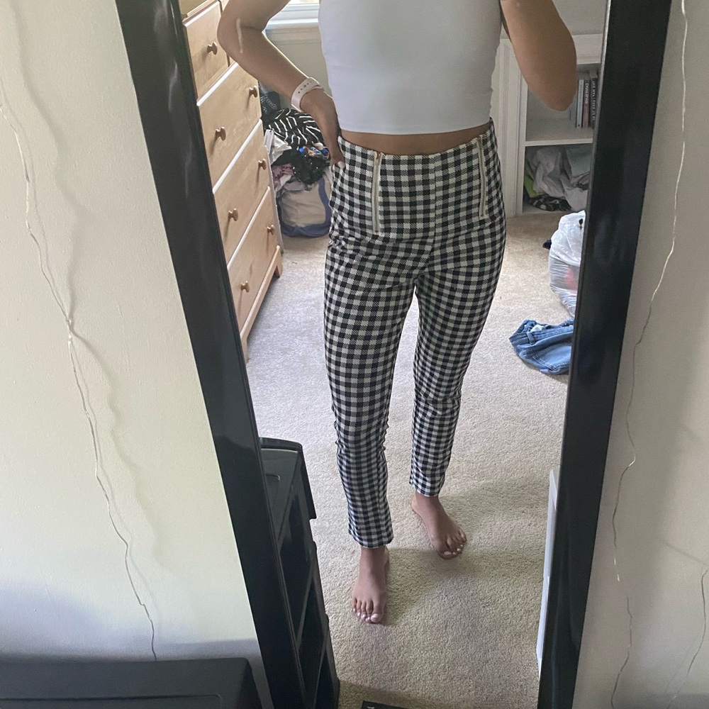 Checkered pants